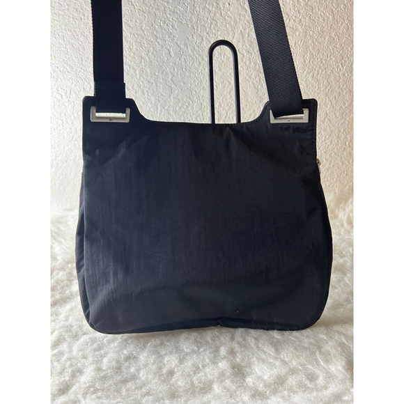 Baggallini Black Nylon Crossbody Purse Water Resistant Bag - Picture 3 of 5